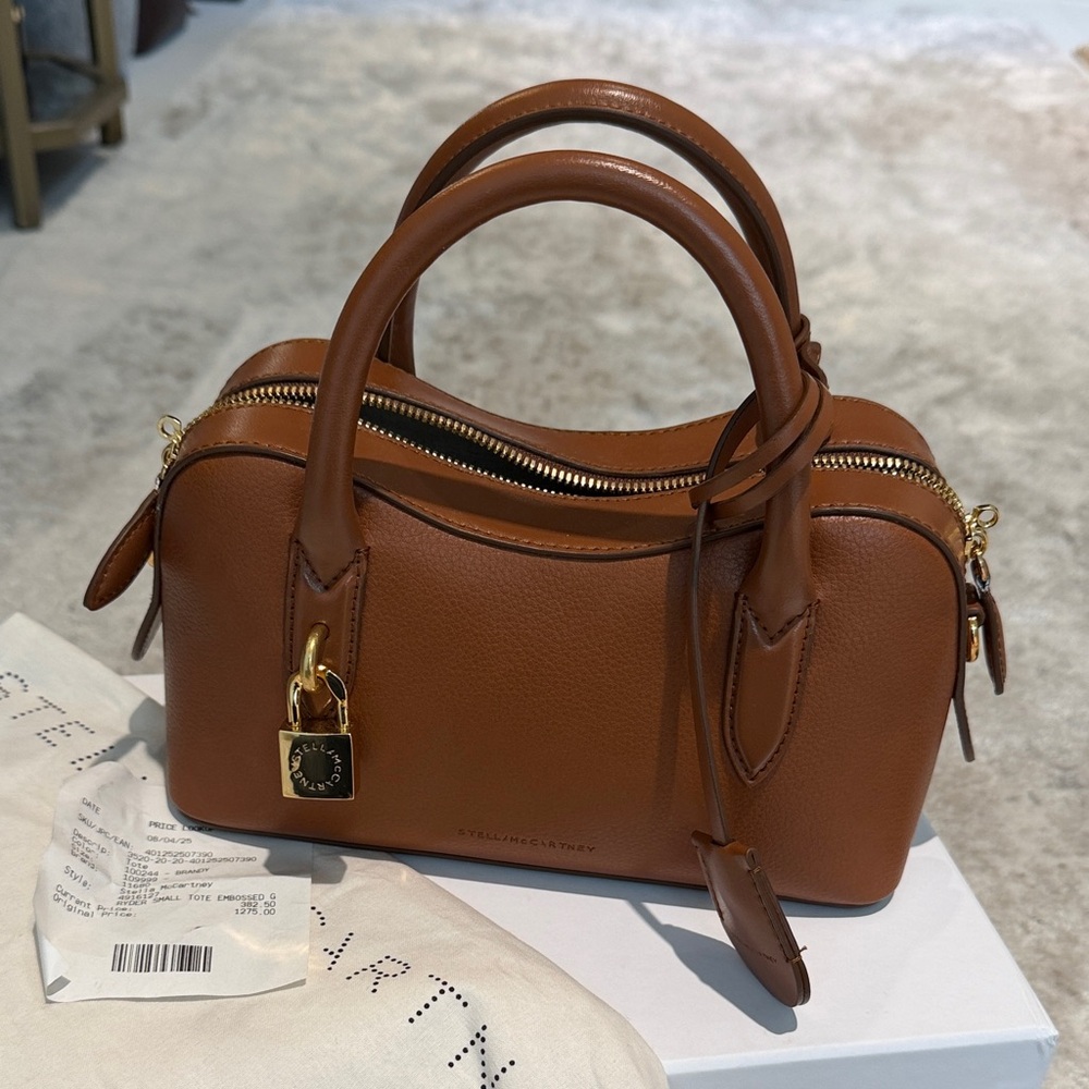 Stella McCartney Tan Satchel Bag